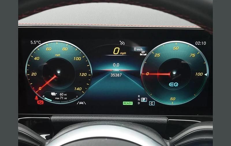 Used Mercedes EQA250+ AMG line 139 kW (190 HP) 2022 Black SUV