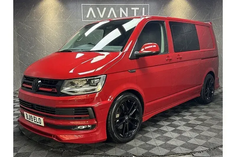 Used VW Transporter Highline 2019 Red Van