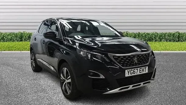 Used Peugeot 3008 GT-line 120 HP (88 kW) 2017 Black SUV