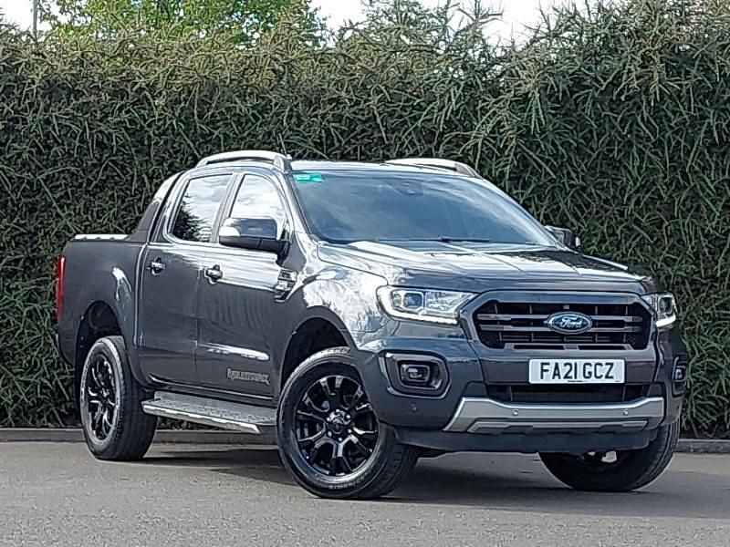 Grey Used 2021 Ford Ranger Wildtrack Pickup | £17,498 (Super price) - Image 1/4