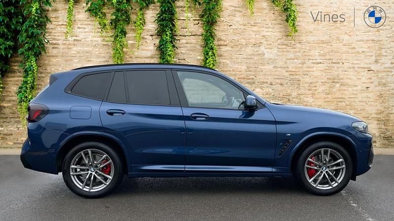 Used BMW X3 M Sport 181 HP (133 kW) 2023 Blue SUV