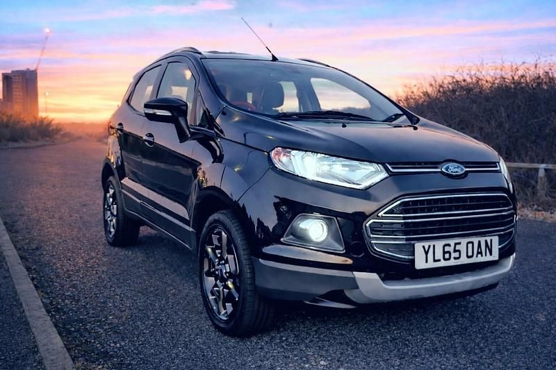 Used Ford Ecosport Titanium 125 HP (91 kW) 2016 Black SUV