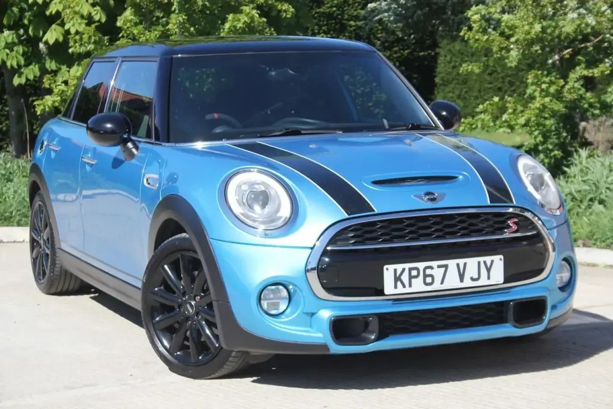 Usado Mini Cooper S Hatch 2017 Azul Citadino