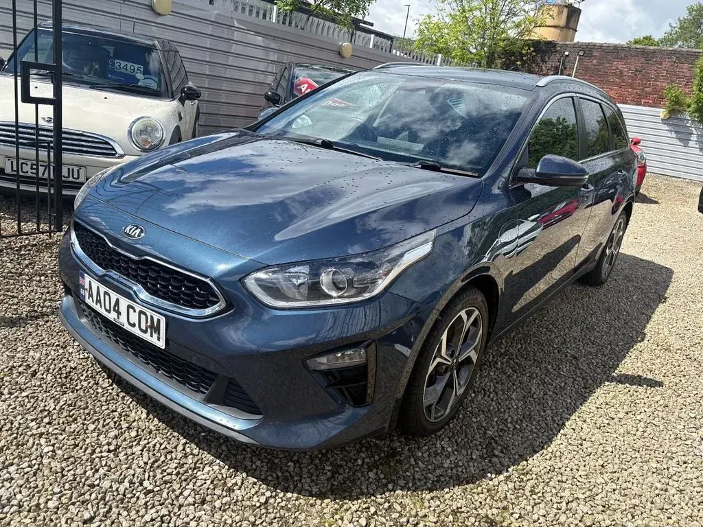Used Kia Ceed Sportswagon 158 HP (116 kW) 2021 Blue Estate