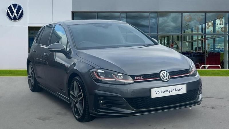 Used VW Golf VII GTI 245 HP (180 kW) 2019 Indium grey metallic