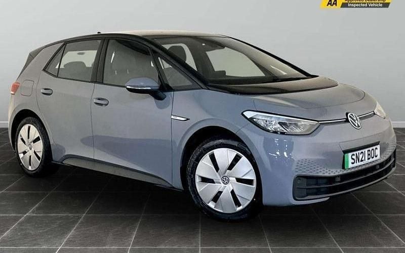 Grey Used 2021 VW ID.3 Pro Performance Hatchback | £12,495 (Good price) - Image 1/2