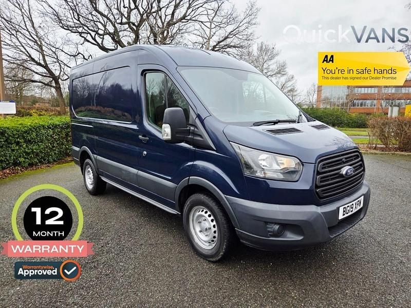 Blue Used 2019 Ford Transit Van | £8,475 (Super price) - Image 1/2