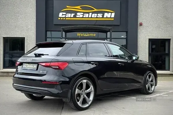 Used Audi A3 Sport 116 HP (85 kW) 2021 Black Sedan