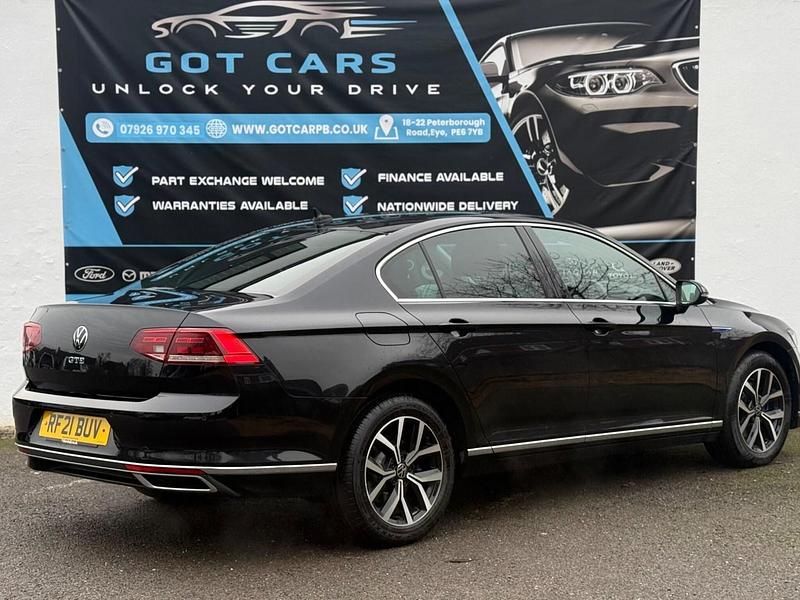 Used VW Passat GTE 218 HP (160 kW) 2021 Black Sedan