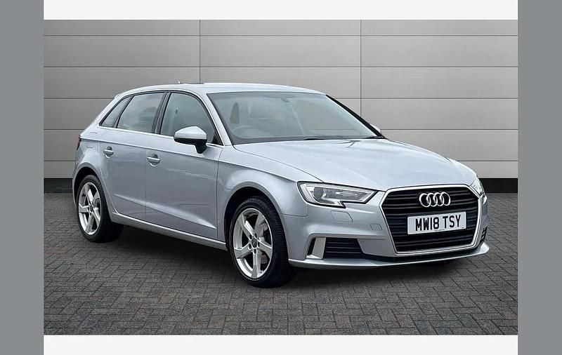 Used Audi A3 Sport 150 HP (110 kW) 2018 Silver Sedan