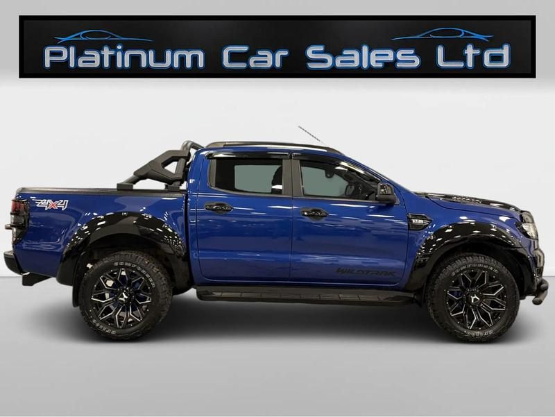 Used Ford Ranger Wildtrack 200 HP (147 kW) 2018 Blue Pickup