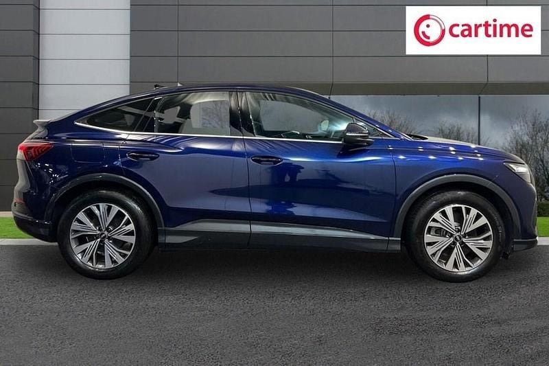 Used Audi Q4 Sportback e-tron Sport 150 kW (204 HP) 2022 Blue SUV