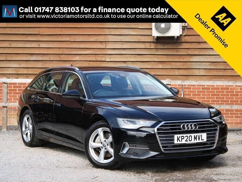 Black Used 2020 Audi A6 Sport Estate | £22,995 (Fair price) - Image 1/4