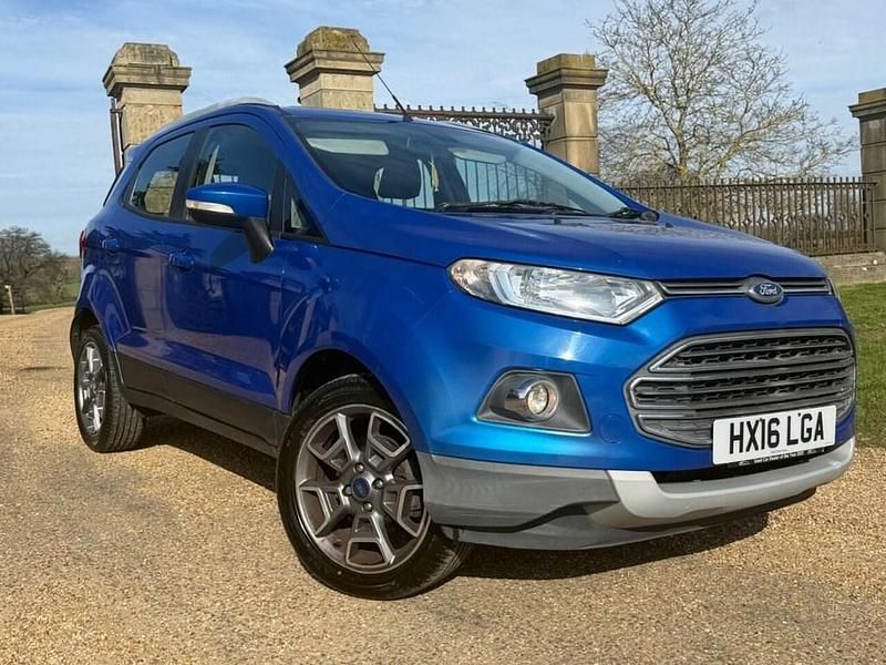 Used Ford Ecosport Titanium 125 HP (91 kW) 2016 Blue SUV