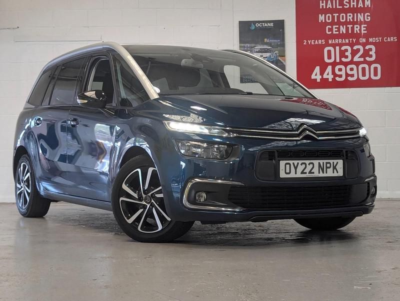 Alchemy blue Used 2022 Citroën Grand C4 Picasso PureTech MPV | £13,870 (Fair price) - Image 1/4