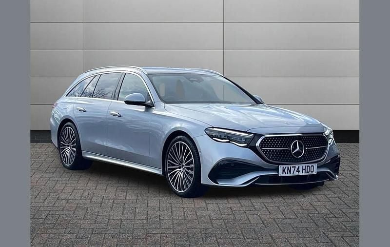 Used Mercedes E220 AMG Line Premium Plus 194 HP (142 kW) 2024 Silver Estate