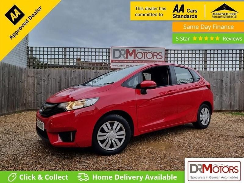 Red Used 2015 Honda Jazz S Hatchback | £7,640 (Good price) - Image 1/4