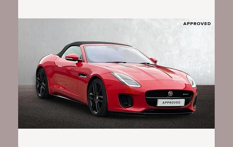 Caldera red Used 2017 Jaguar F-Type R-Dynamic Cabriolet | £30,295 (Good price) - Image 1/4