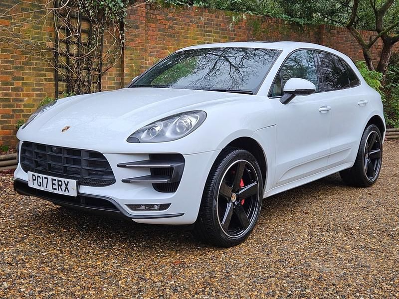 White Used 2017 Porsche Macan Turbo SUV | £22,995 (Fair price) - Image 1/4