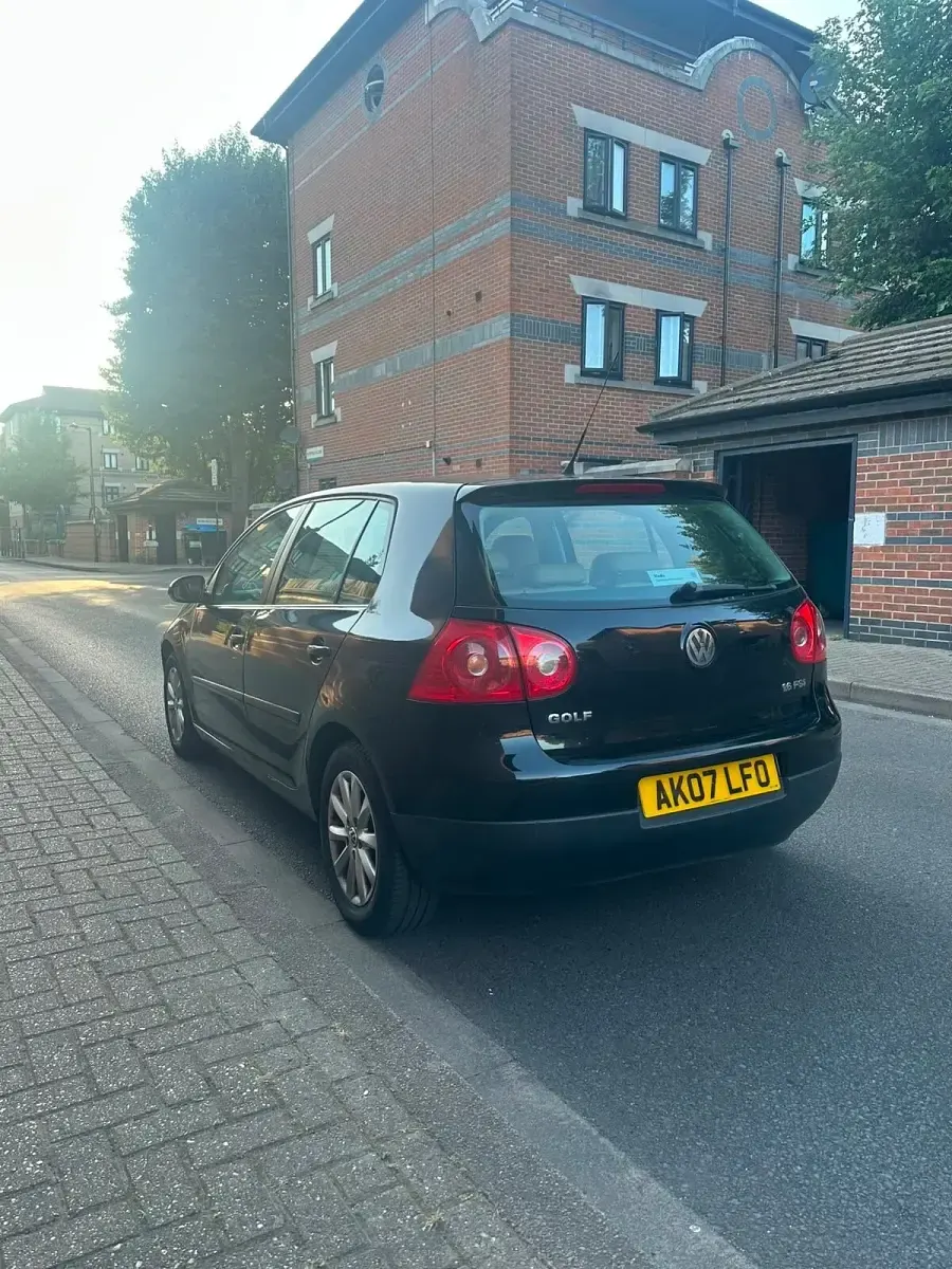 Used VW Golf V Match 2007 Black Hatchback