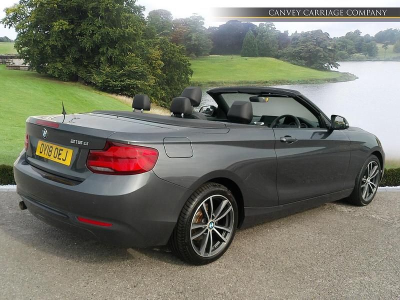 Used BMW 218 Sport Line 2018 Grey Cabriolet