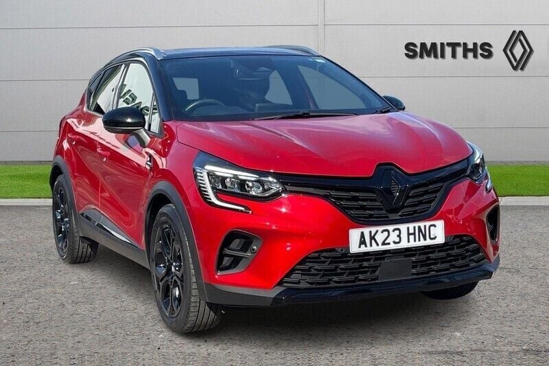 Flame red/black Used 2023 Renault Captur Rive Gauche SUV | £17,790 (Fair price) - Image 1/4