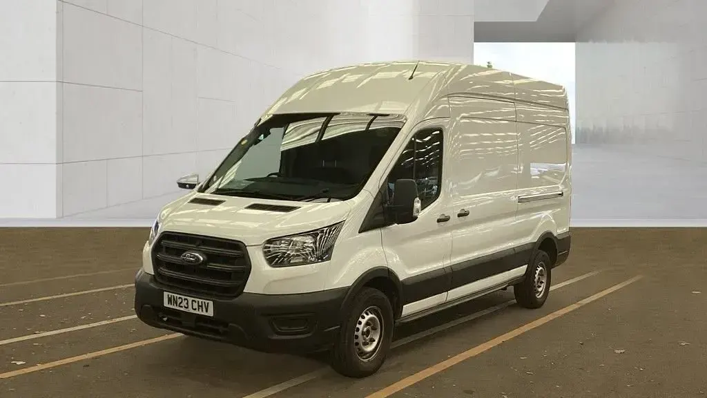 Used Ford Transit 130 HP (95 kW) 2023 White Van