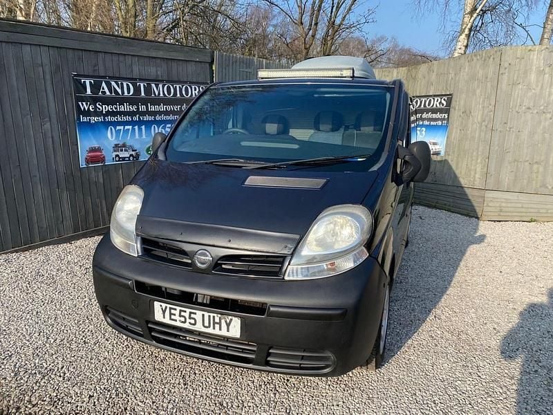 Used Nissan Primastar SE 100 HP (73 kW) 2005 Black MPV