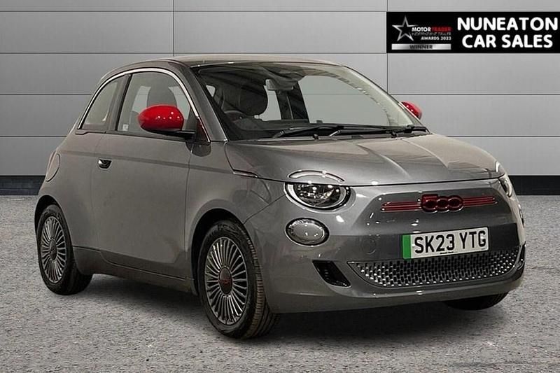 Used 2023 Fiat 500e Red Hatchback | £14,400 (Fair price) - Image 1/1