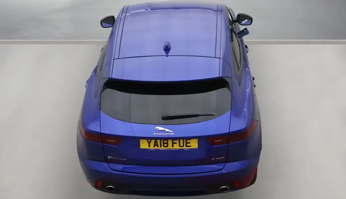 Used Jaguar E-Pace R-Dynamic 150 HP (110 kW) 2018 Blue SUV