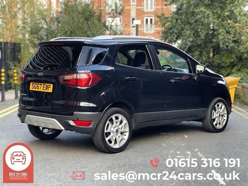 Used Ford Ecosport Titanium 95 HP (69 kW) 2017 Black SUV