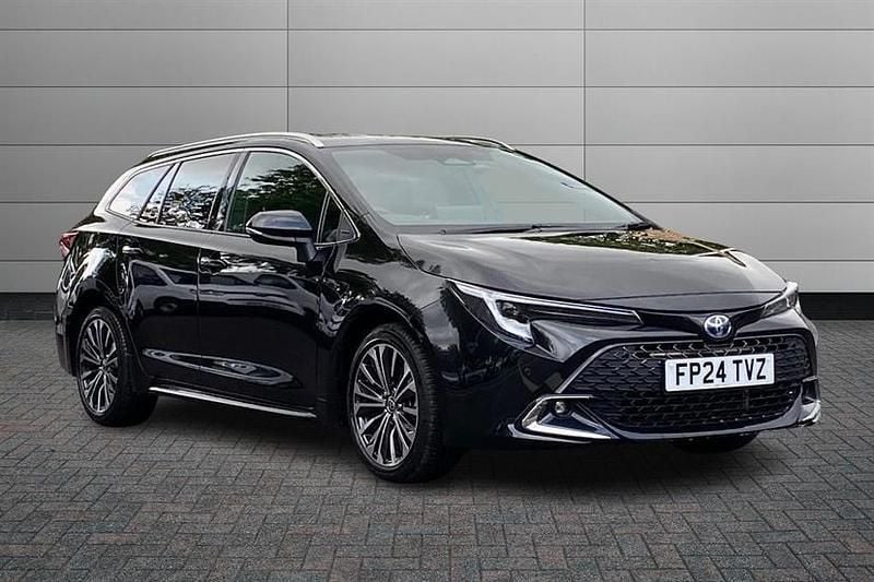 Black Used 2024 Toyota Corolla Design Estate | £24,350 (Fair price) - Image 1/4