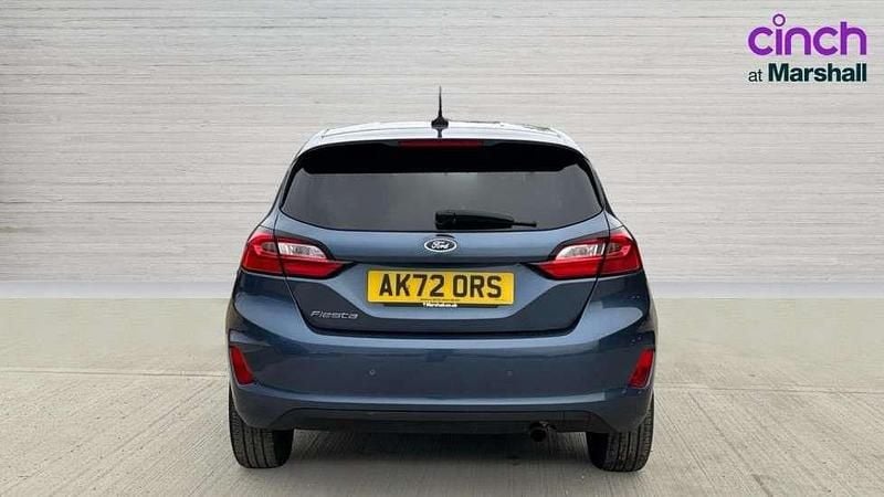 Usado Ford Fiesta Titanium 100 HP (73 kW) 2022 Azul Citadino