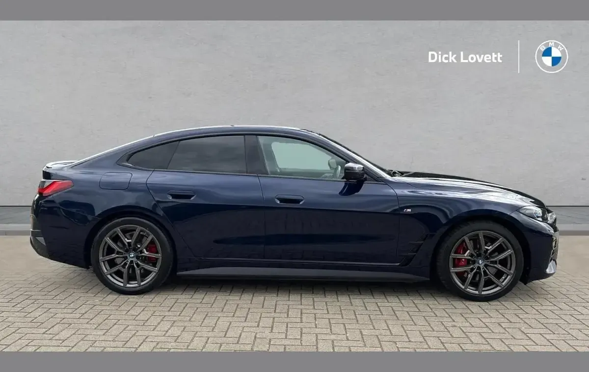 Used BMW i4 M Sport 250 kW (340 HP) 2022 Blue Sedan