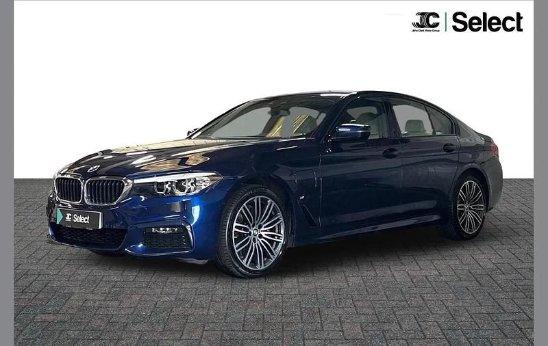 Used BMW 530e M Sport 248 HP (182 kW) 2019 Blue Sedan