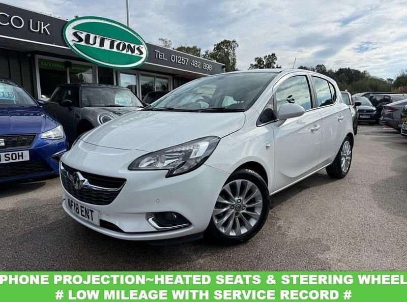 Used Vauxhall Corsa 90 HP (66 kW) 2018 White Hatchback