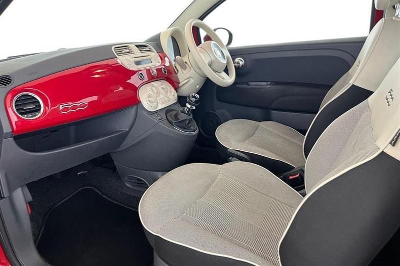 Used Fiat 500 Pop Star 69 HP (50 kW) 2015 Pasodoble red Hatchback