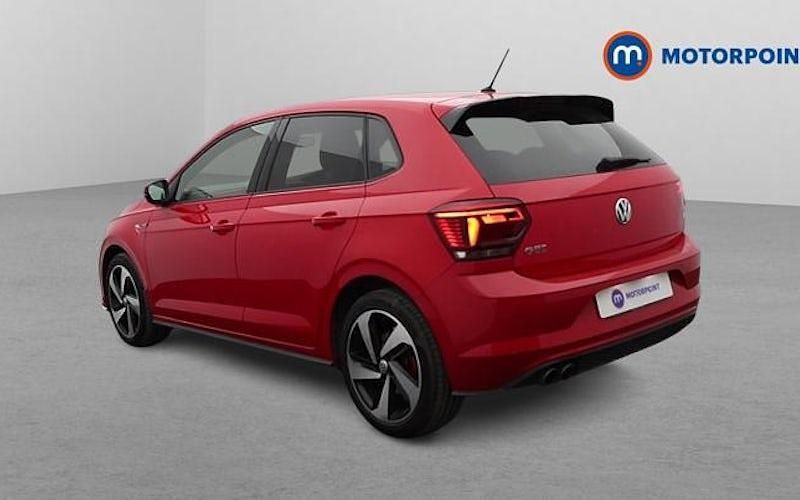 Used VW Polo GTI 200 HP (147 kW) 2019 Red Hatchback