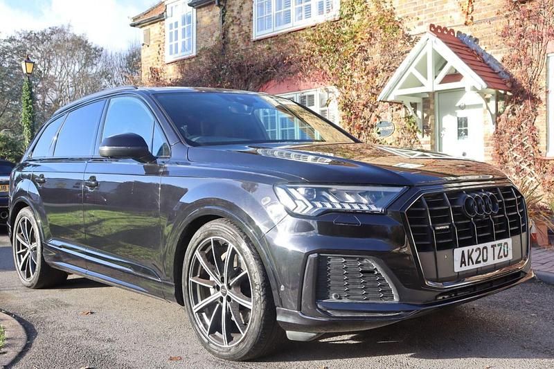 Black Used 2020 Audi Q7 Black Edition SUV | £38,495 (Fair price) - Image 1/4