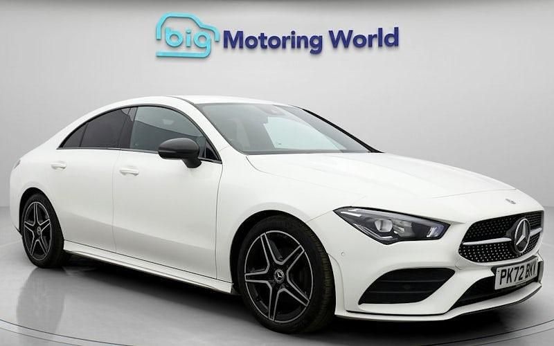 Used Mercedes CLA180 Executive 136 HP (100 kW) 2022 White Sedan