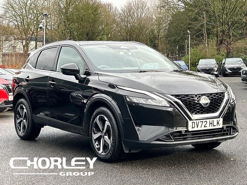 Black Used 2022 Nissan Qashqai N-Connecta SUV | £17,551 (Fair price) - Image 1/4