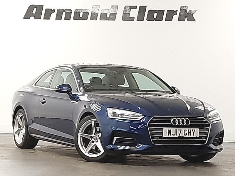 Blue Used 2017 Audi A5 Sport Coupe | £13,498 (Expensive) - Image 1/4