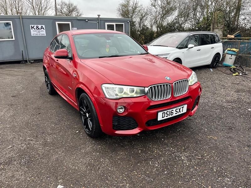 Used BMW X4 M Sport 2016 Red SUV
