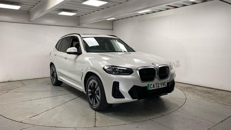 White Used 2022 BMW iX3 M Sport SUV | £30,950 (Fair price) - Image 1/4