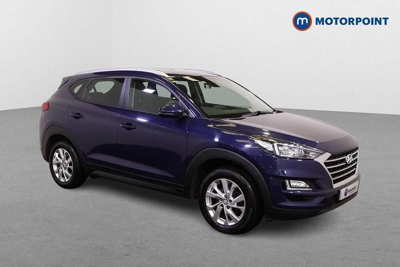 Blue Used 2019 Hyundai Tucson SE SUV | £12,799 (Fair price) - Image 1/4