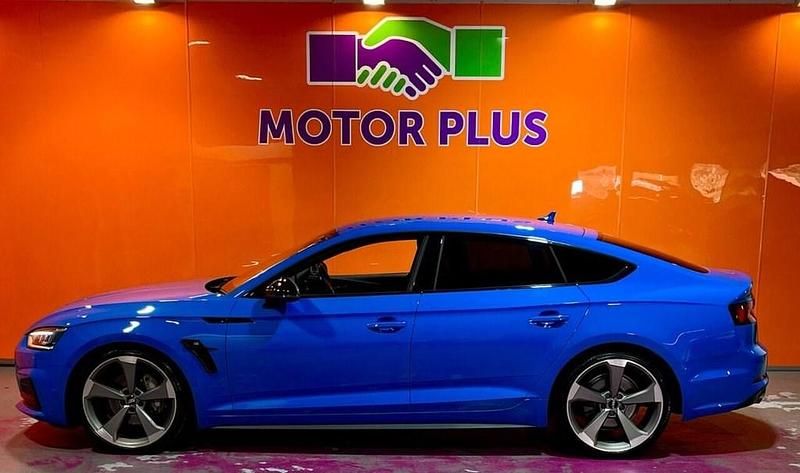 Used Audi A5 Sportback Black Edition 190 HP (139 kW) 2019 Blue Hatchback