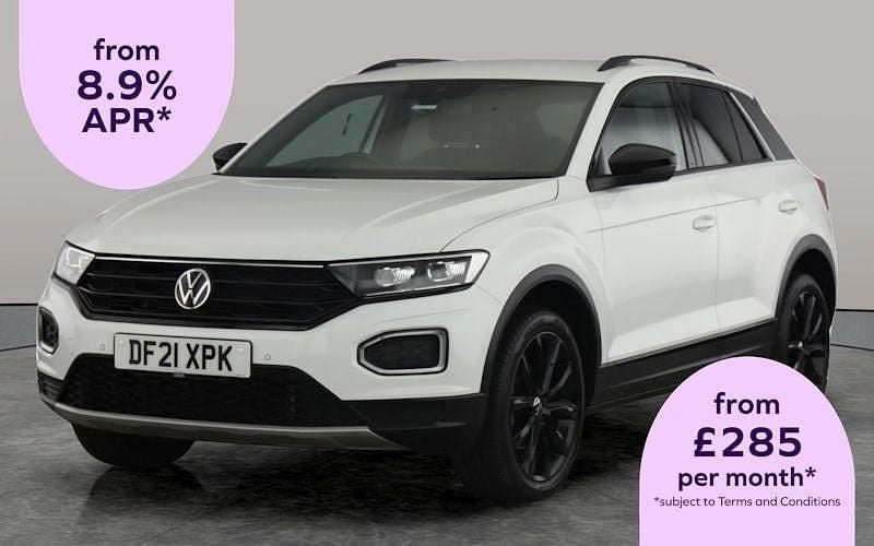White Used 2021 VW T-Roc Black Edition SUV | £19,858 (Fair price) - Image 1/3