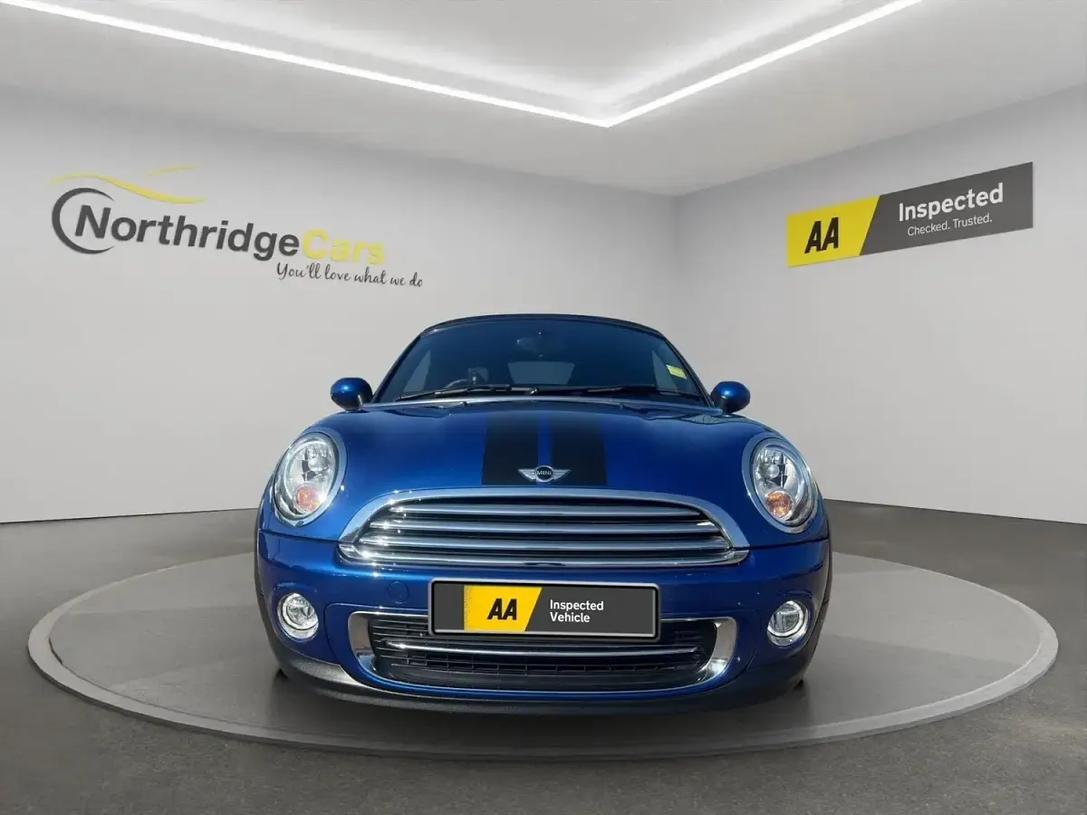 Used Mini Cooper Roadster 2015 Blue Cabriolet