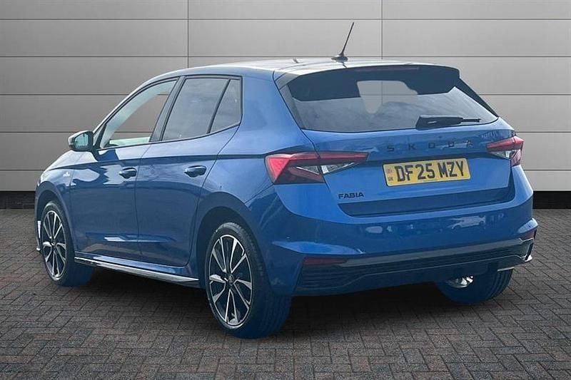 Used Skoda Fabia Monte Carlo 116 HP (85 kW) 2025 Blue Hatchback