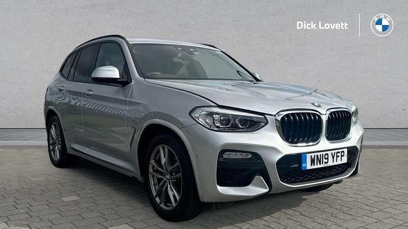 Silver Used 2019 BMW X3 M Sport SUV | £24,367 (Super price) - Image 1/4